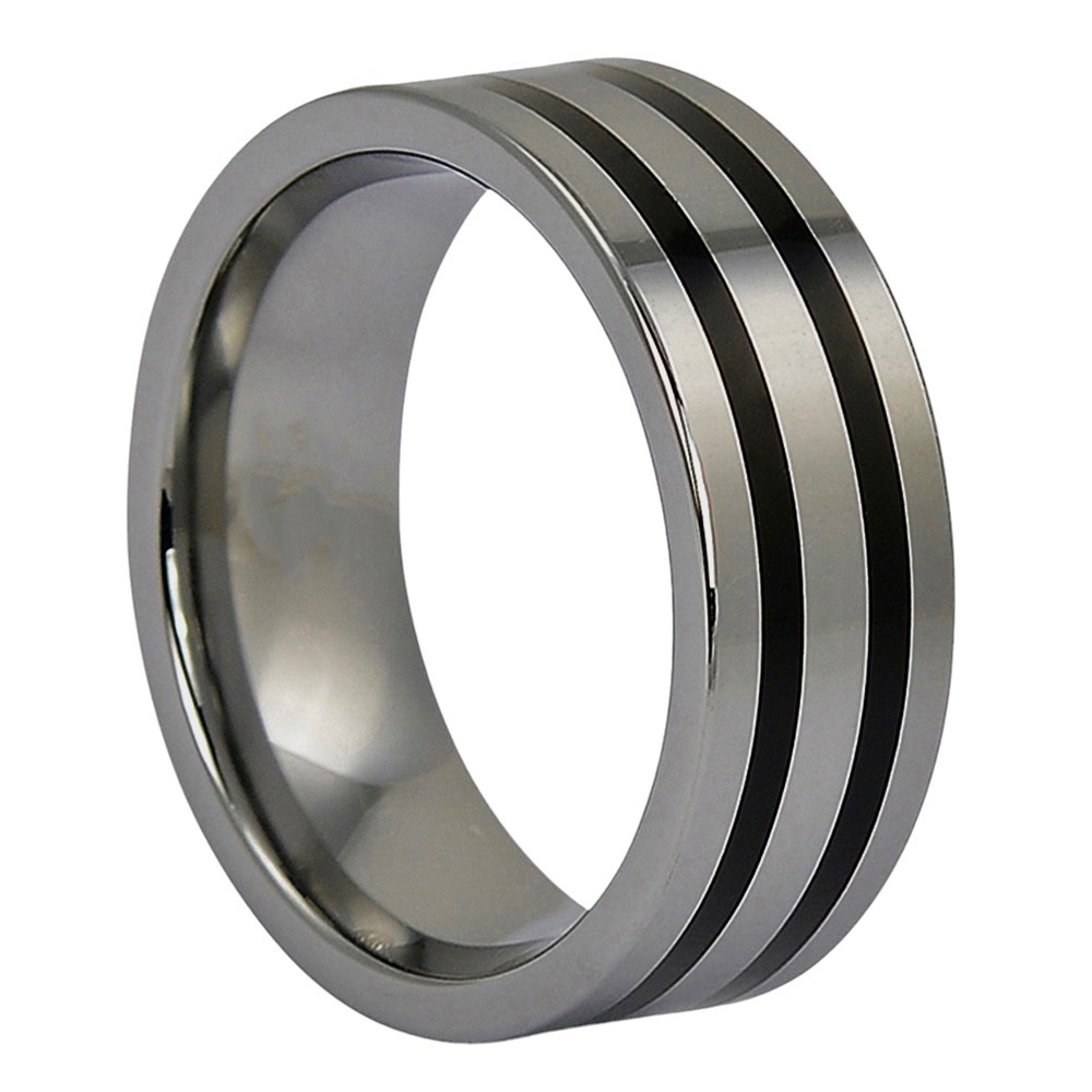 COPY - 24 HRS SALE ONLY Men Women Tungsten Ring 8mm For Men & Women